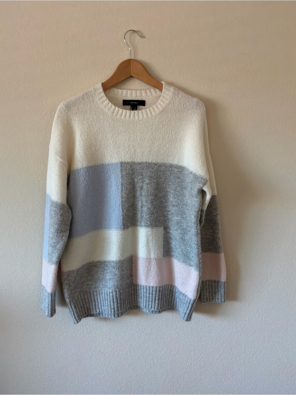 Forever 21 Colorblock Crewneck Sweater | New without Tags